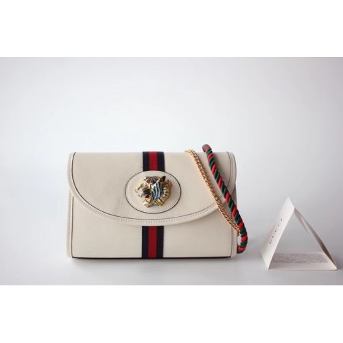 Malá kabelka přes rameno Gucci GG Marmont 570145 bílá