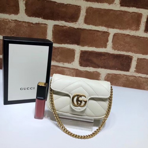Gucci GG Marmont super psací kabelka 575161 bílá