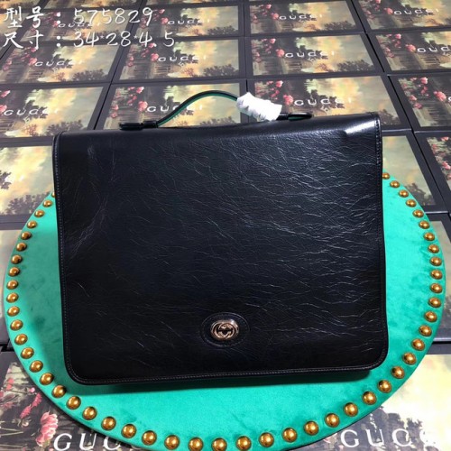 Gucci GG Original Leather Tote Bag 575829 černá