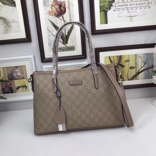 Plátěná taška Gucci GG Supreme 353440 Meruňková