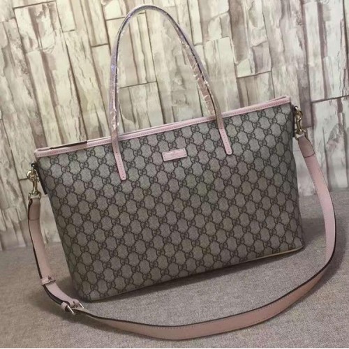 Plátěná taška Gucci GG Supreme 353440 růžová