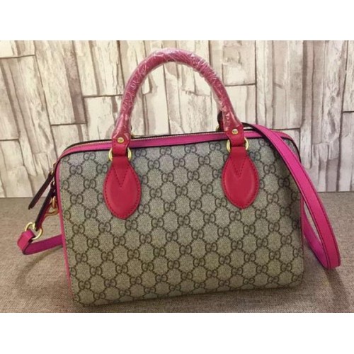 Kabelka Gucci GG Supreme s horním uchem 409529 růžová