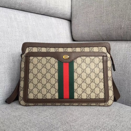 Střední kabelka přes rameno Gucci GG Supreme 523354