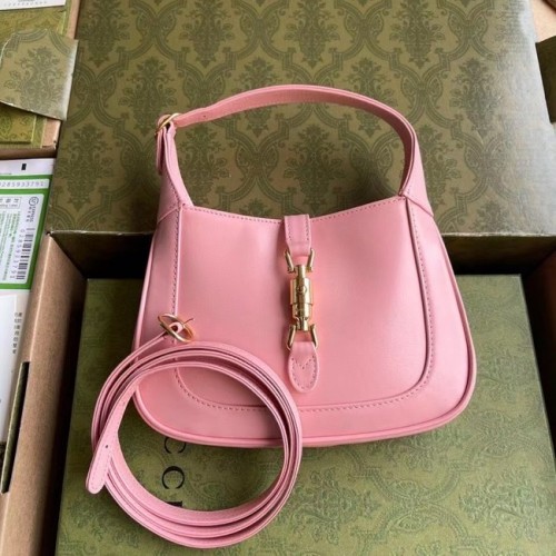 Miniaturní kabelka Gucci Jackie 1961 hobo 637091 růžová