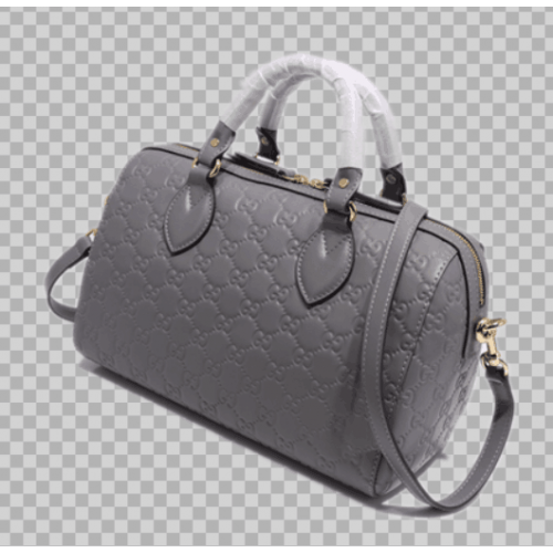 Kabelka Gucci Joy Signature Leather 475841 šedá