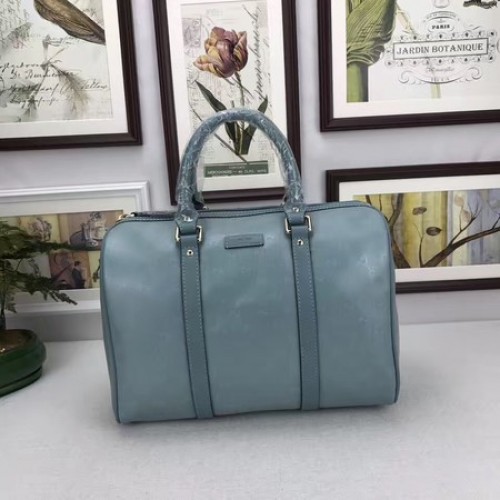 Kabelka Gucci Joy Boston PVC 193603 světle modrá