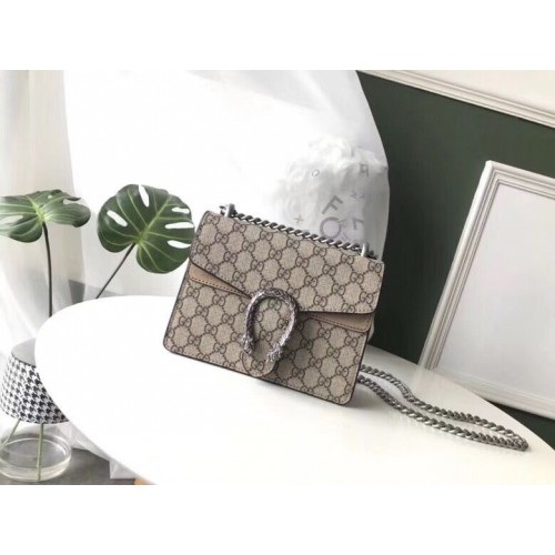 Plátěná kabelka přes rameno Gucci Mini Dionysus GG 421970 Khaki