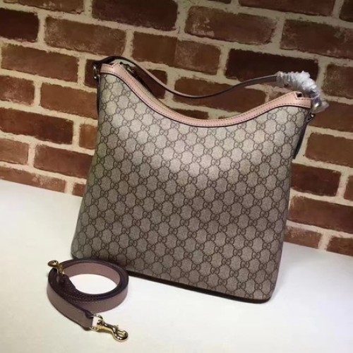 Plátěná kabelka Gucci Miss GG 414930 růžová