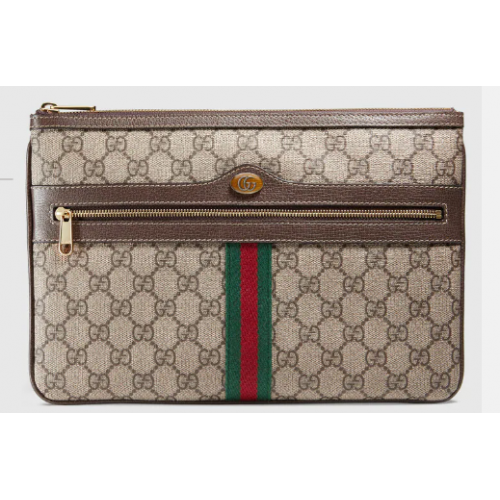 Kabelka Gucci Ophidia GG Supreme 517551 hnědá