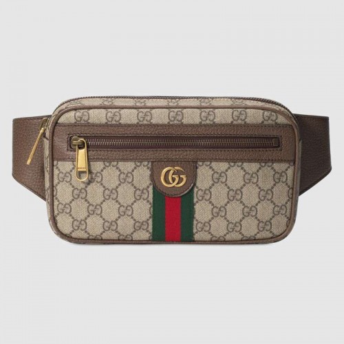 Kabelka Gucci Ophidia GG 574796 hnědá