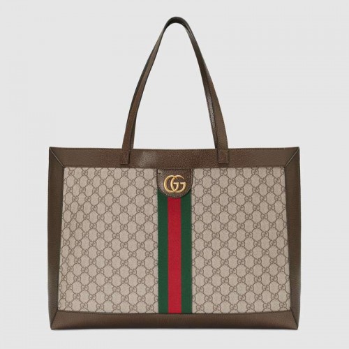 Kabelka Gucci Ophidia GG 547947 hnědá