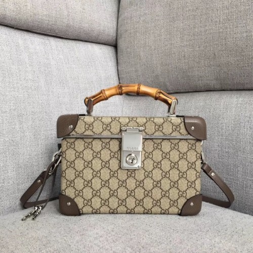 Kabelka Gucci Ophidia GG 553623 hnědá
