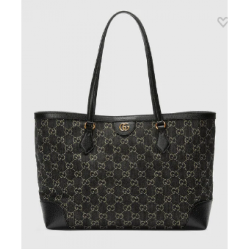 Střední kabelka Gucci Ophidia s webem 631685 černá