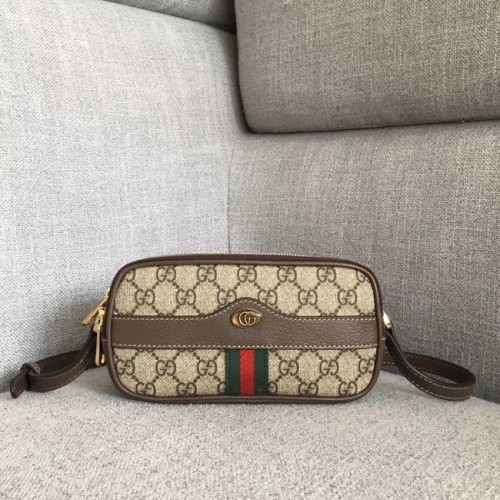 Mini kabelka Gucci Ophidia s dlouhým rukávem 546597