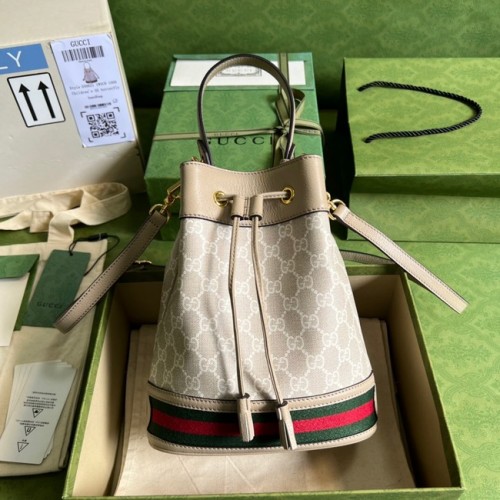 Malá kabelka Gucci Ophidia GG 550621 béžová