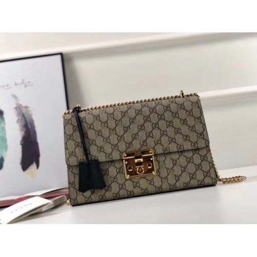 Kabelka přes rameno Gucci Padlock 409486 černá