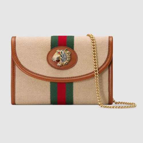 Mini kabelka Gucci Rajah 573797 béžová