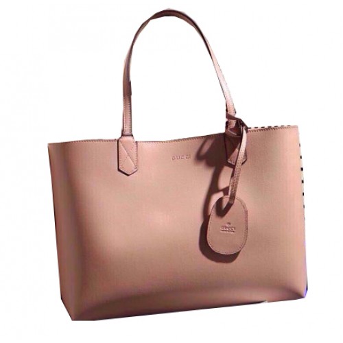 Gucci Oboustranné Kožené Tašky GG 368568 Růžové