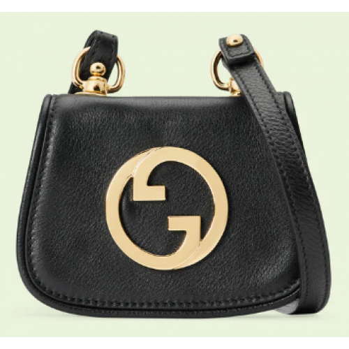 Peněženka Gucci mini Blondie s pouzdrem na karty 698635 černá