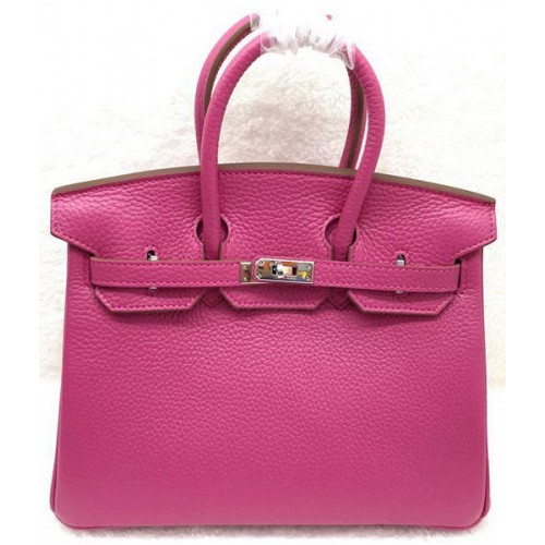 Hermes Birkin 25CM Tote Bag Original Leather H25T Rose
