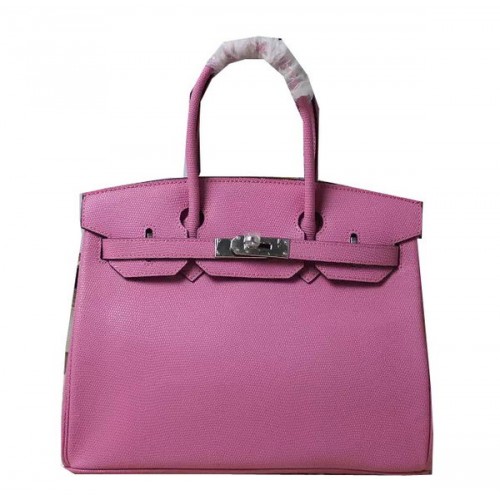Hermes Birkin 35CM 30CM Taška Lizard Leather H35H30 Růžová
