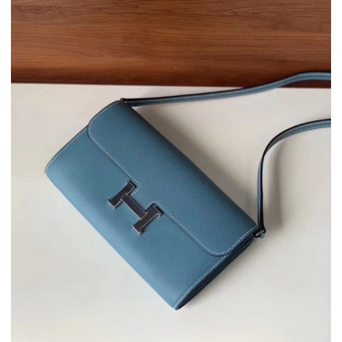 Hermes Constance to go mini kabelka H4088 modrá