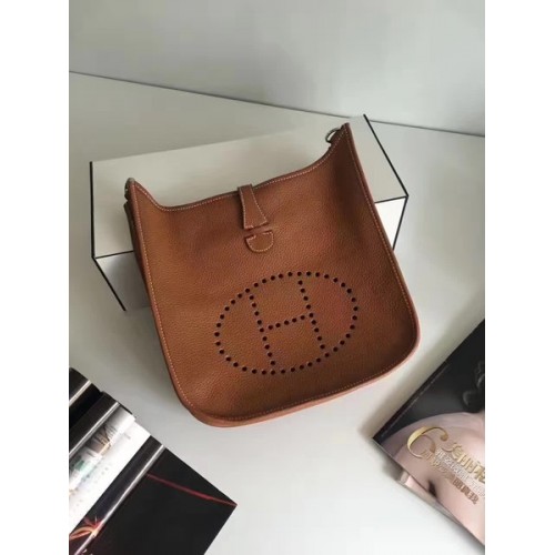 Hermes Evelyne 30cm kabelka přes rameno E3301 pšenice
