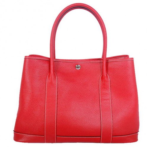 Hermes Zahradní párty taška 36CM Clemence Red