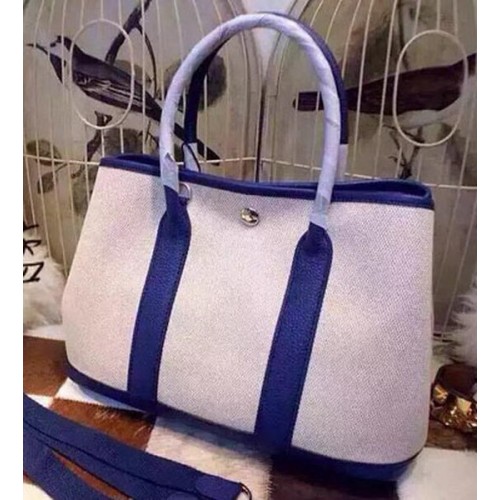 Hermes Garden Party 36cm plátěná taška HGP1927 Royal