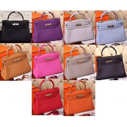 Hermes Kelly 28cm ramenní taška z telecí kůže K28CL