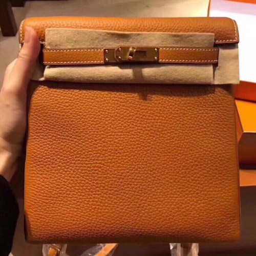 Hermes Kelly Ado Batoh H2398 Oranžový