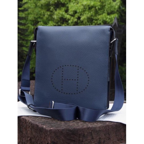 Hermes Taška přes rameno Originální Telecí Kůže H80014 Královská