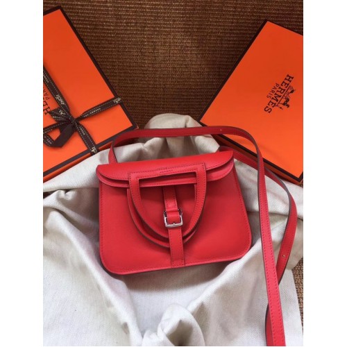Hermes Original Halzan mini kabelka H069523 červená