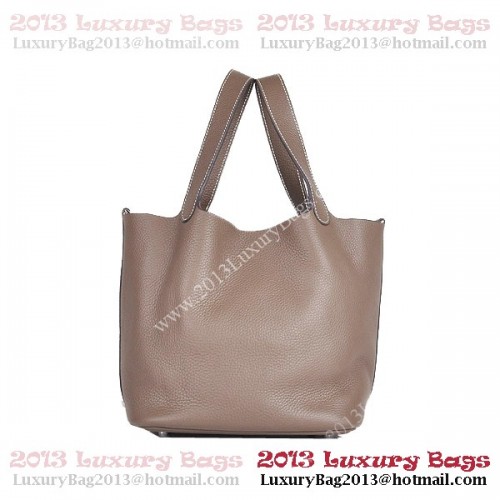 Hermes Picotin Lock MM Bag v Clemence Leather 8616 Khaki