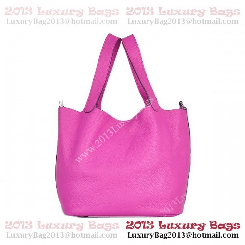 Hermes Picotin Lock MM Bag v Clemence Leather 8616 Peach