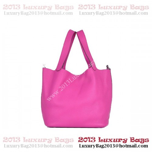 Hermes Picotin Lock PM Bag v Clemence Leather 8615 Peach