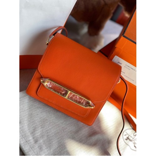 Hermes Roulis 19cm Evercolor 9D H9003 oranžová a zlatá