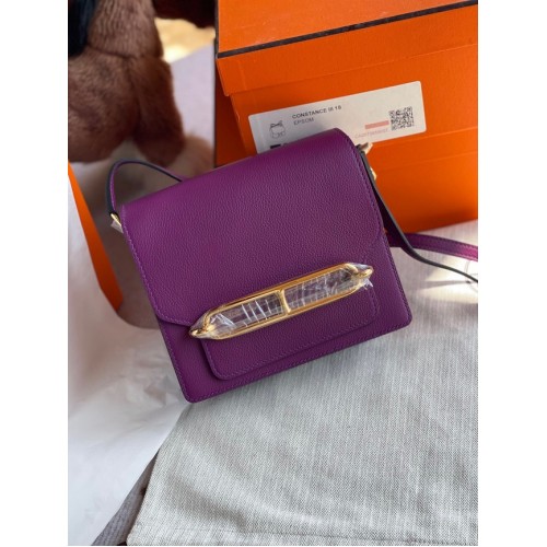 Hermes Roulis 19cm Evercolor 9D H9003 fialová a zlatá