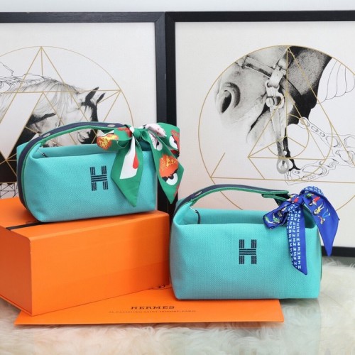 Hermes TROUSSE BRIDE-A-BRAC 25699 světle modrá