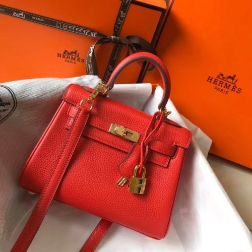 Hermes Birkin Togo Leather 22590 červená