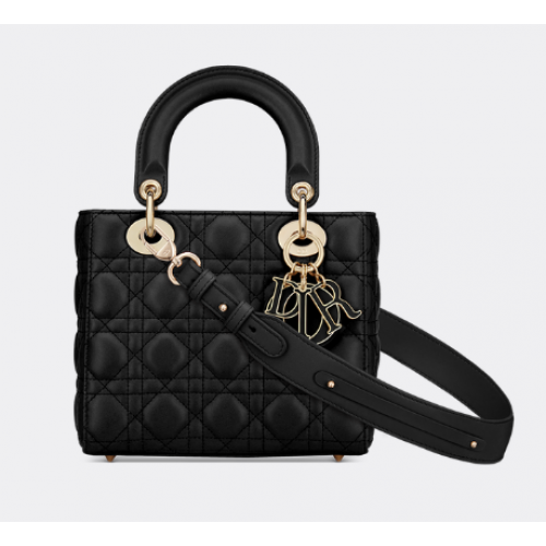 Kabelka LADY DIOR MY ABCDIOR Cannage Lambskin M0538O černá