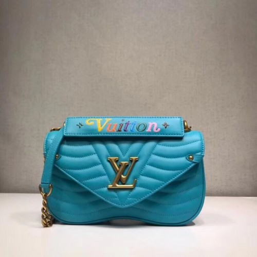 Řetízková kabelka Louis Vuitton New Wave s řetízkem MM M51946