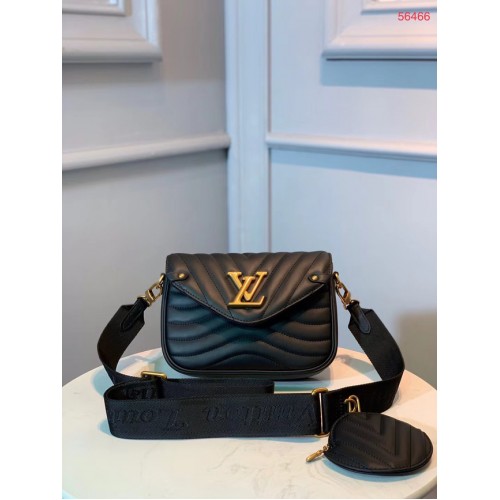 Taška přes rameno LOUIS VUITTON NEW WAVE M56466 černá