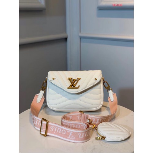 Taška přes rameno LOUIS VUITTON NEW WAVE M56466 bílá