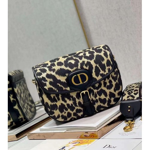 Velká kabelka DIOR BOBBY BAG béžová vícebarevná výšivka Mizza C9267E