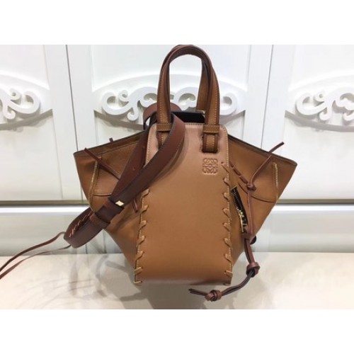 Loewe Hammock Small Bag Original Leather L9127 Hnědá