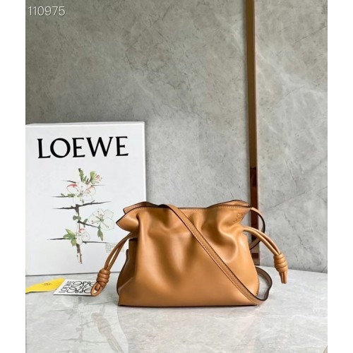 Kabelka Loewe Lucky Bags Original Leather LE0539 Hnědá