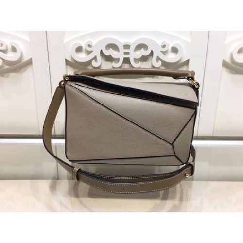 Kabelka Loewe Puzzle Original Leather L9122 světle šedá