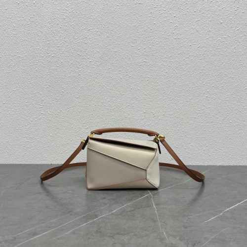 Loewe mini puzzle bag originální kůže 6124 šedá