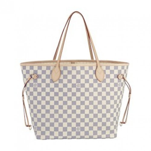 Kabelka Louis Vuitton Damier Azur Canvas Neverfull MM N51107
